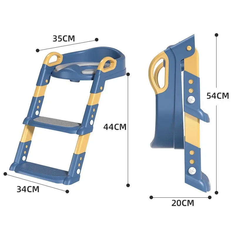 Foldable Kids Toilet Training Step Stool – for Boys & Girls 🚽👶