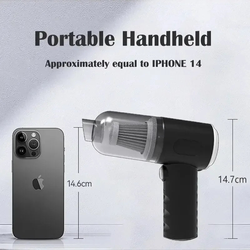 Portable Wireless Car Vacuum Cleaner