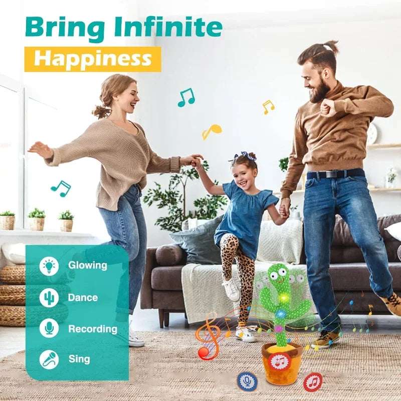 Dancing Cactus Toy – Fun Musical Toy for Kids