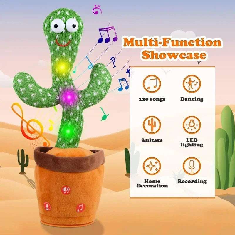 Dancing Cactus Toy – Fun Musical Toy for Kids