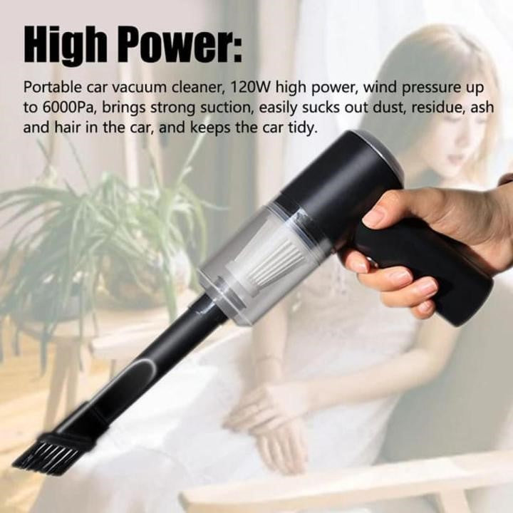 Portable Wireless Car Vacuum Cleaner