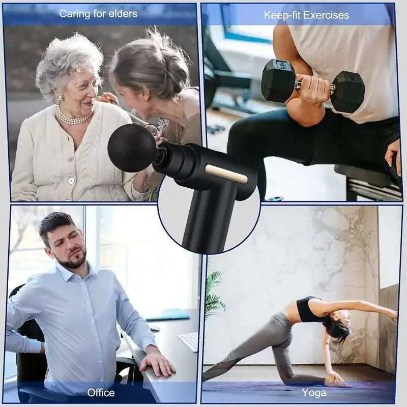 Professional Electric Massage Gun – Muscle Relaxation & Neck Therapy