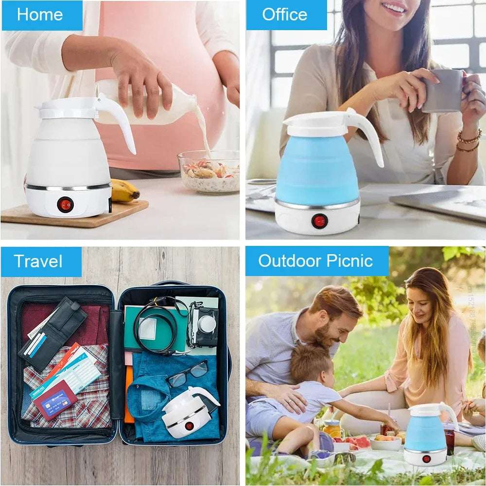 Foldable Electric Kettle – Portable & Easy