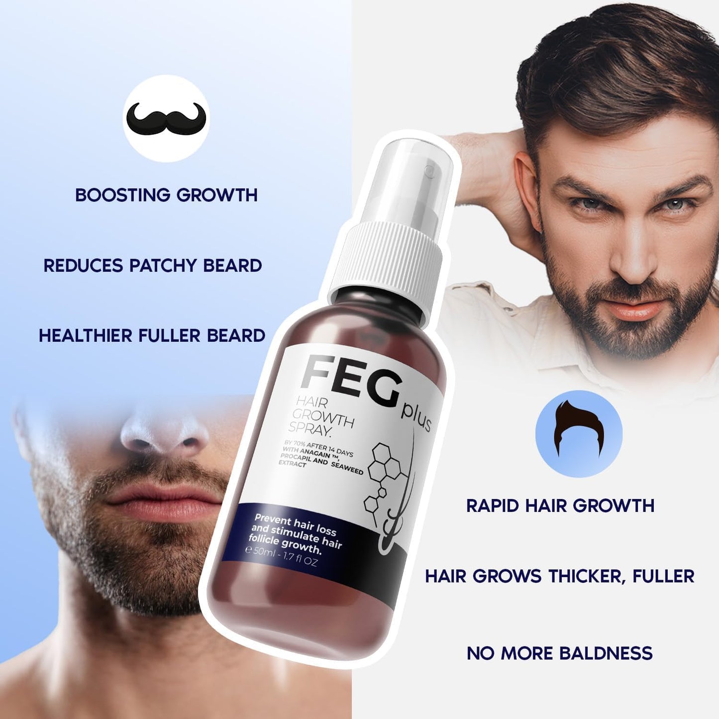 FEG Plus Hair Growth spry