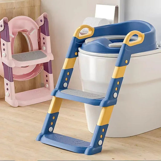 Foldable Kids Toilet Training Step Stool – for Boys & Girls 🚽👶