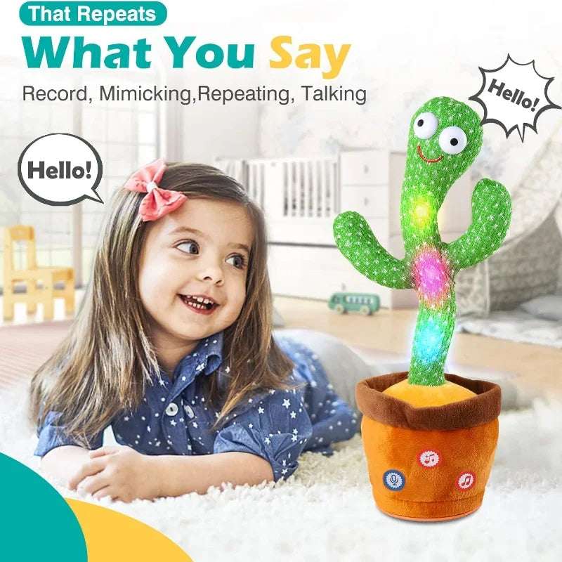 Dancing Cactus Toy – Fun Musical Toy for Kids