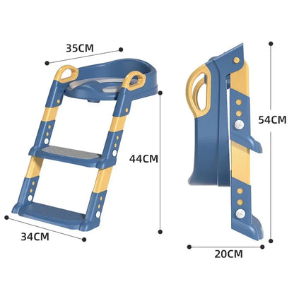 Foldable Kids Toilet Training Step Stool – for Boys & Girls 🚽👶