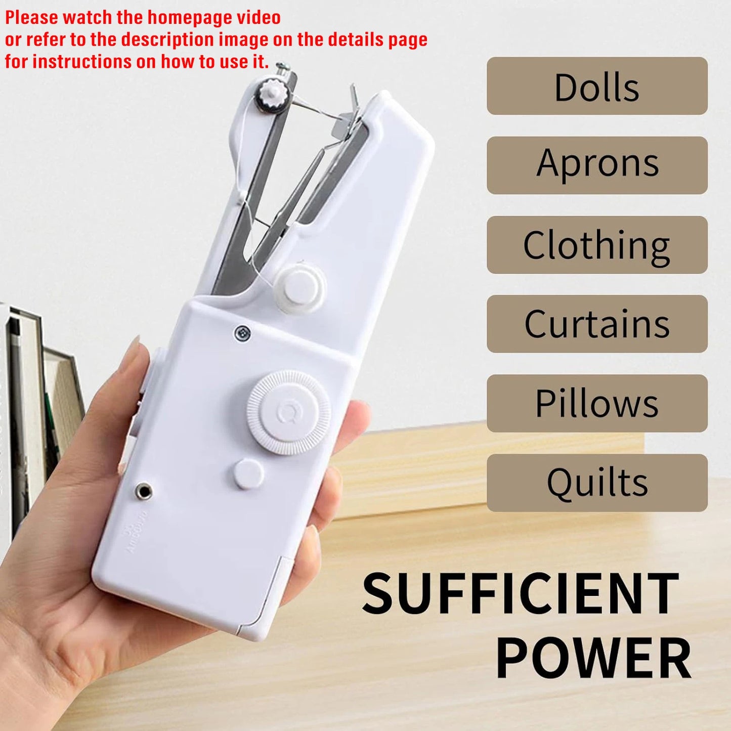 Mini Portable Handheld Sewing Machine