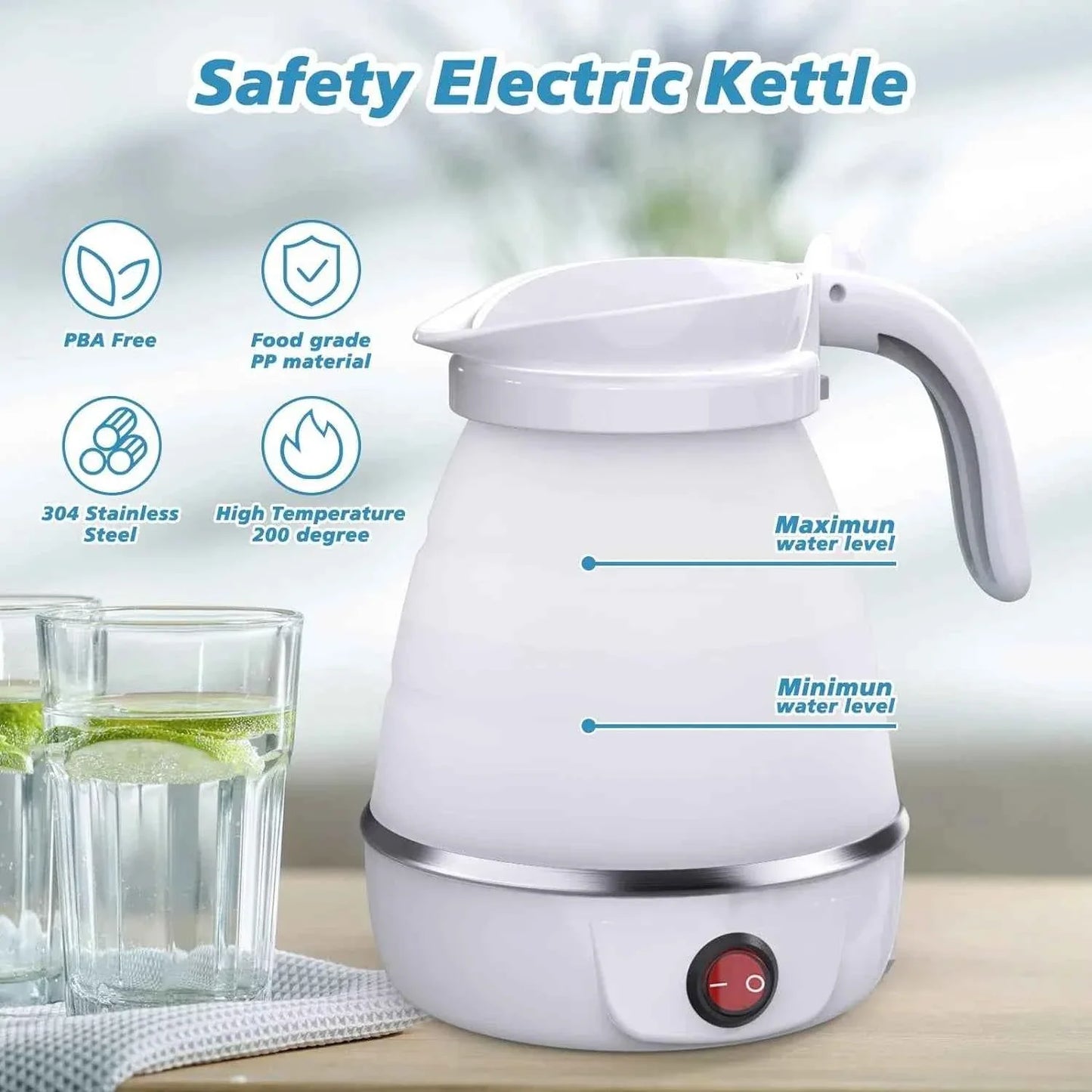 Foldable Electric Kettle