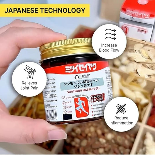 Japanese Instant Pain Relief Massage Gel (Buy 1 Get 1 FREE OFFER)