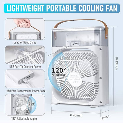 3-in-1 Portable Air Cooler & Humidifier